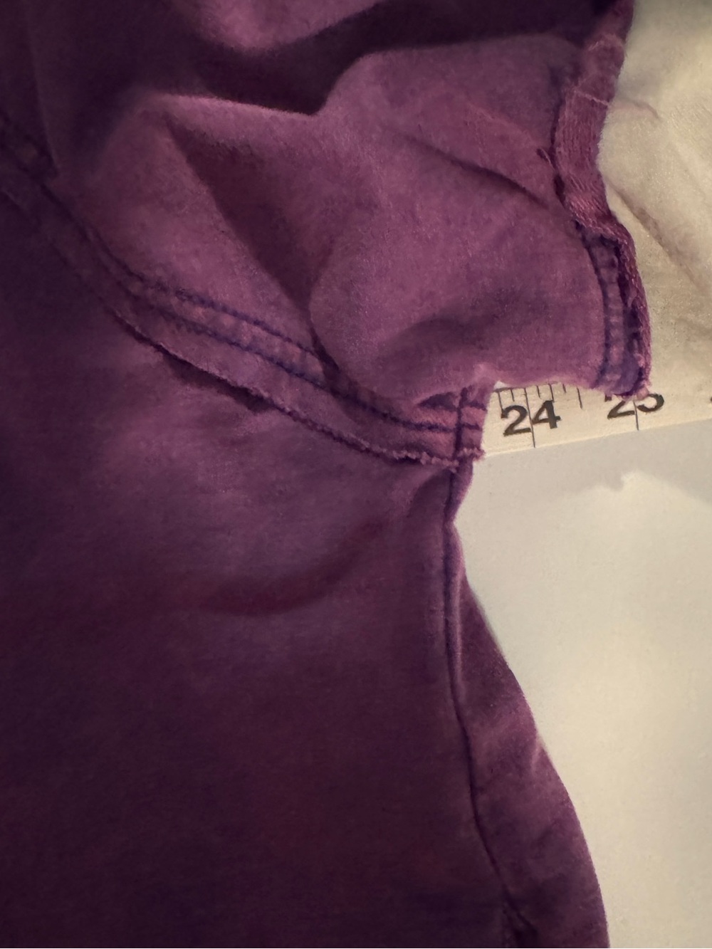 Blue Velvet - Floral Patch Detail Pullover - Purple - L - NWOT - Picture 7 of 9